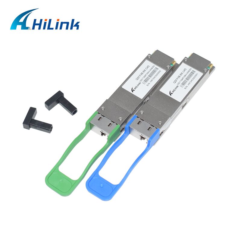 Hilink QSFP28-BX-UD40 100G BiDi-Optischer Transceiver mit einer Entfernung von 40 km für Rechenzentrumsanwendungen