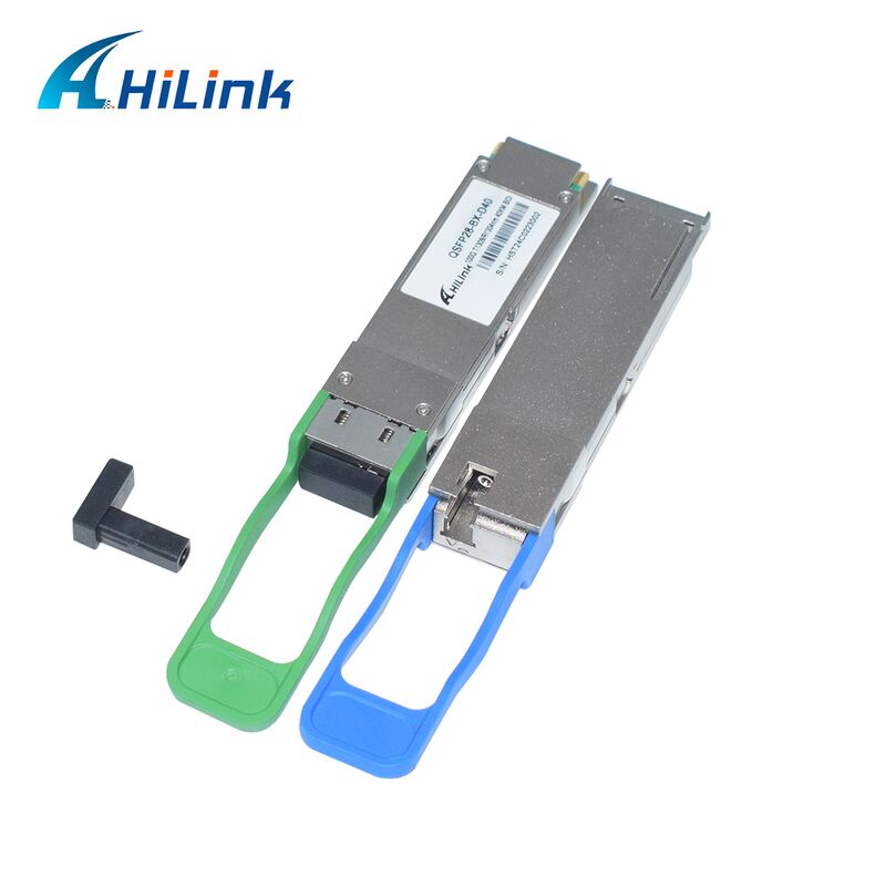 Hilink QSFP28-BX-UD40 100G BiDi-Optischer Transceiver mit einer Entfernung von 40 km für Rechenzentrumsanwendungen