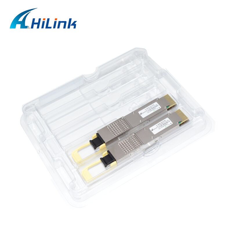 Hilink HL-QDD-400G-SR4 400G QSFP-DD SR4 850nm 70m/100m MPO-12 Optical Transceiver