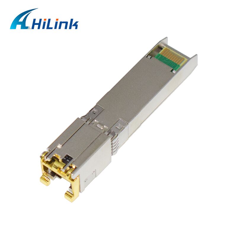 Hilink 10G Datenrate SFP+ Transceiver mit 30M/80M Abstand und RoHS-konformem Kupfermodul 10GBASE-T