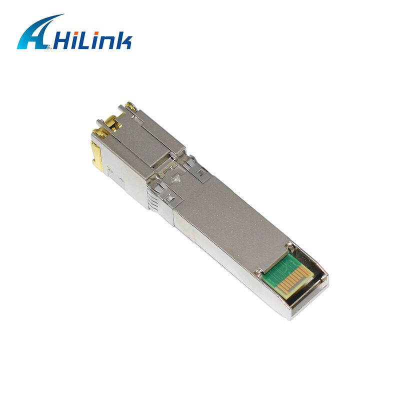 Hilink 10G Datenrate SFP+ Transceiver mit 30M/80M Abstand und RoHS-konformem Kupfermodul 10GBASE-T