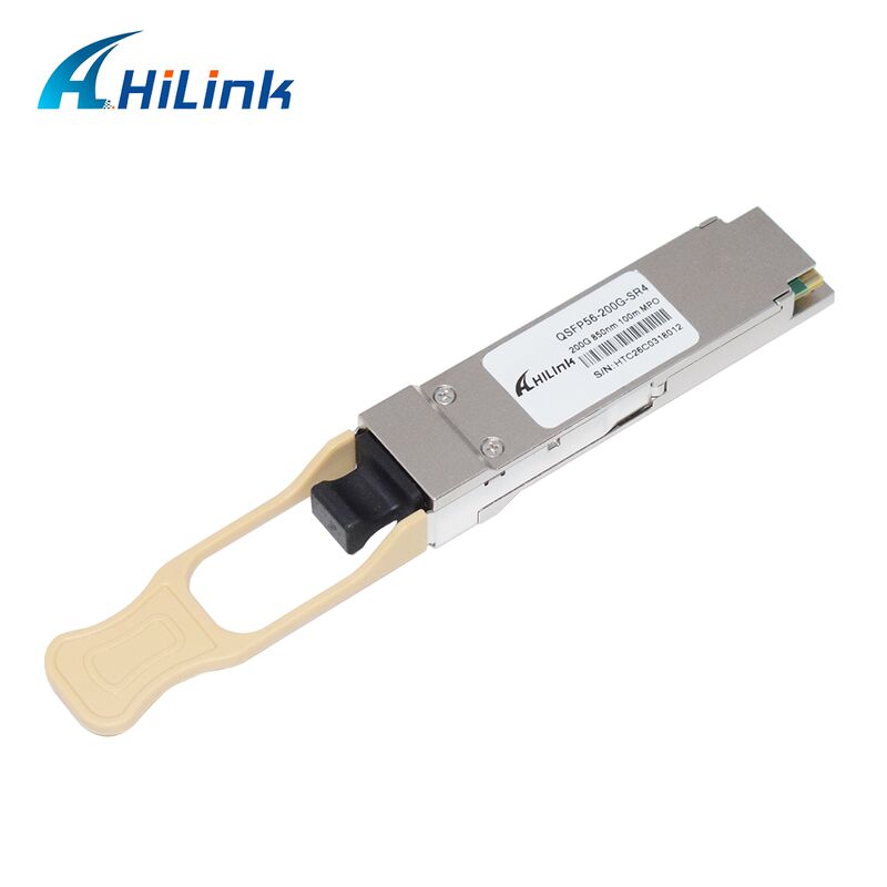 Hilink QSFP56-200G-SR4 Multi-mode 850nm 200G BASE-SR4 QSFP56 Transceiver With Diagnostic Monitoring