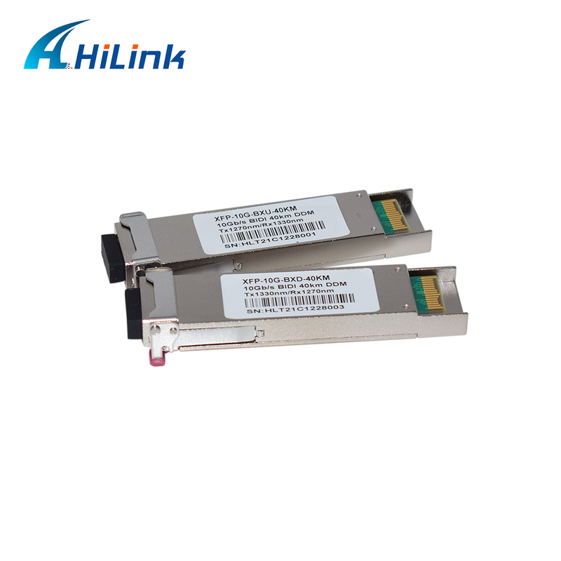 10Gb/s XFP Bi-Directional Transceiver with 40km Reach and DDM Function for High-Speed Data Transmission