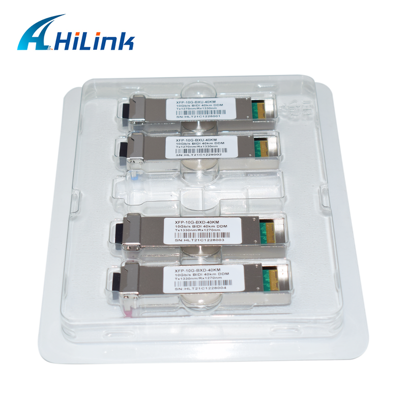 10Gb/s XFP Bi-Directional Transceiver with 40km Reach and DDM Function for High-Speed Data Transmission