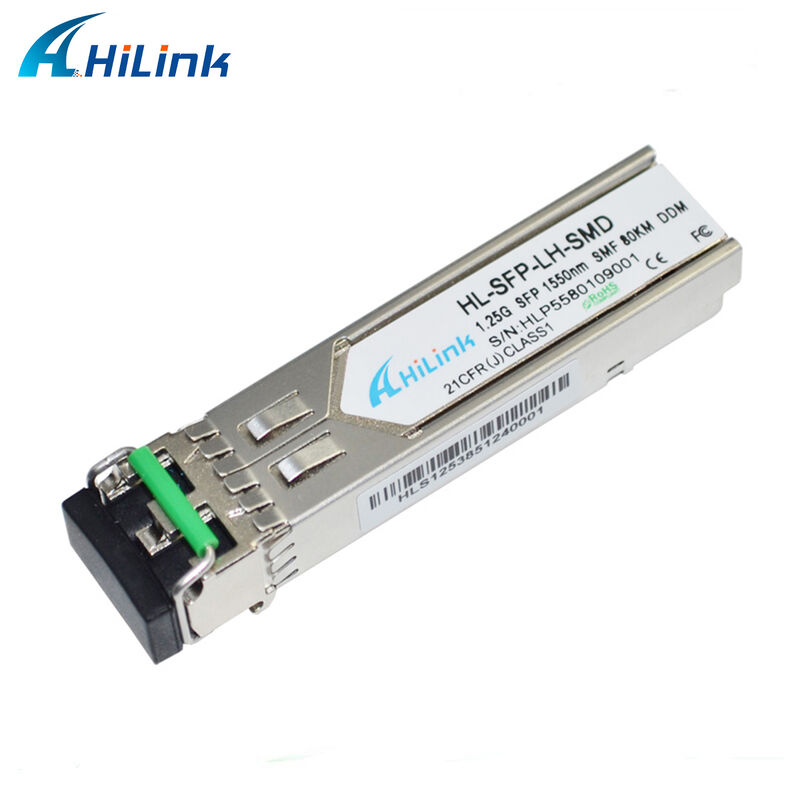 Hilink 1,25 Gbit/s optischer SFP-Transceiver, 1550 nm, 80 km, Hot-Plug-fähig, GBIC, RoHS-konform