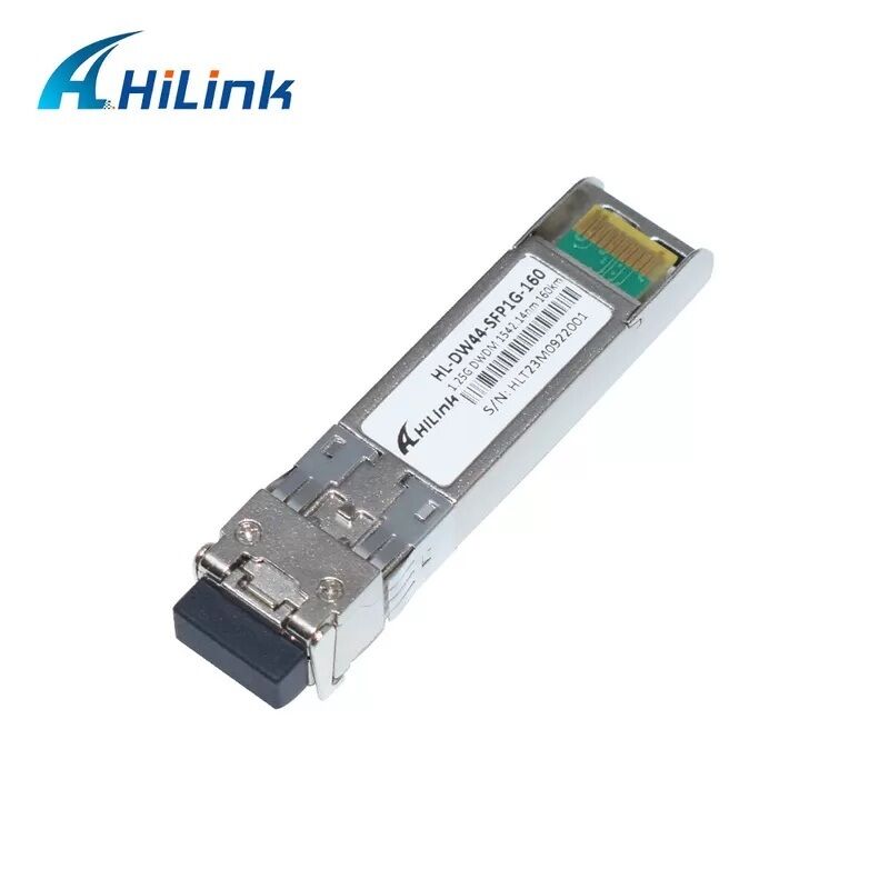 Hilink Kompatible 1.25G DWDM SFP Optical Transceiver mit Duplex LC Connector für eine Entfernung von 40 km/80 km/120 km/160 km