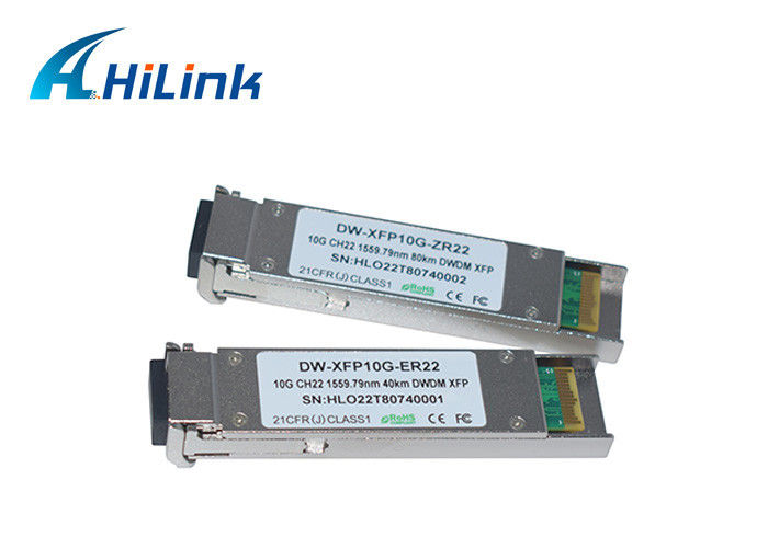 Kompatibel Cisco 10G XFP Transceiver, XFP 10G ZR 1550nm 80km einstellbar mit LC-Anschluss