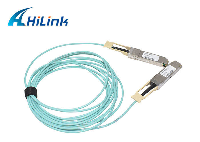 10M Active Optical QSFP Leistungsaufnahme der QSFP-Kabel-Multimodefaser-zur aktiven Lichtleiterkabel-geringen Energie
