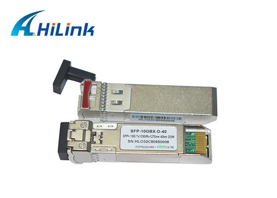 Hilink 10G SFP+ BIDI Verdrahtungshandbuchs 40km heißes steckbares des Faser-Optiktransceiver-Modul-1270nm 1330nm