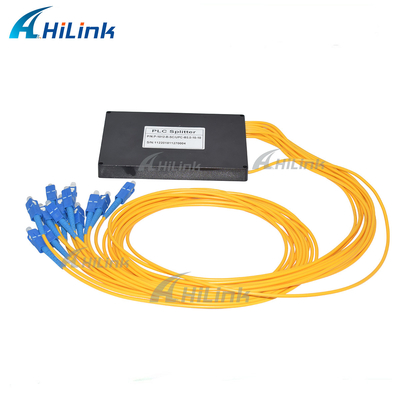 packen optische ABS Teiler Monomode- 1X12 PLC Verbindungsstücke 3mm Kabel-SC/UPC ein