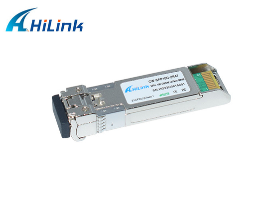 Faser-optisches Transceiver-Modul SFP+ CWDM Hilink 10G ZR 80KM Langstrecken-1470-1610