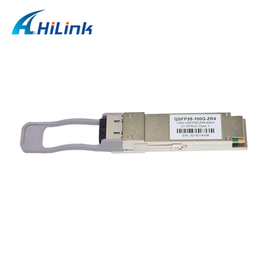 Transceiver-Modul QSFP28 100G ZR4 80km 1310nm SMF Duplex LC QSFP Gbic optische DOM