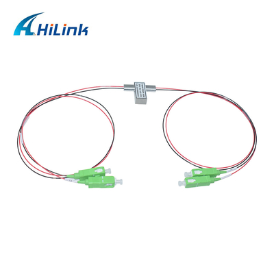 2X2F Monomode 1260-1620nm mechanischer optischer Schalter 3V/5V selbsthaltend/nicht selbsthaltend