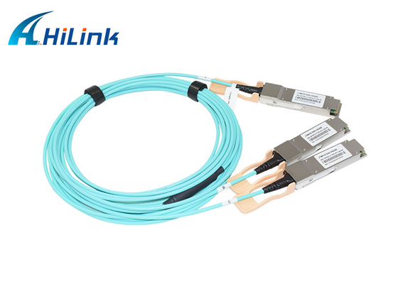 Aktive Lichtleiterkabel InfiniBand AOC des Kabel-200G Ausbruch-2xQSFP56 100G PAM4 für Mitte 5G