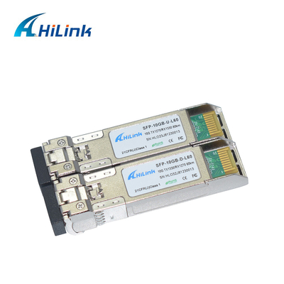Transceiver-Modul BIDI 60KM SFP+ 10G-ER4-60KM SMF 1270nm/1330nm 10G 60KM SFP+