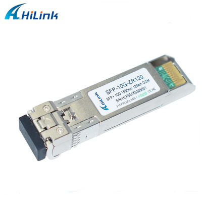 ZR SFP+ 10G 120KM Transceiver-Modul SMF STM-64 120KM 1550nm DOM Module