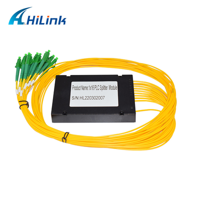 packen optische ABS Teiler Monomode- 1X16 PLC 3mm Kabel LC/APC-Verbindungsstücke ein