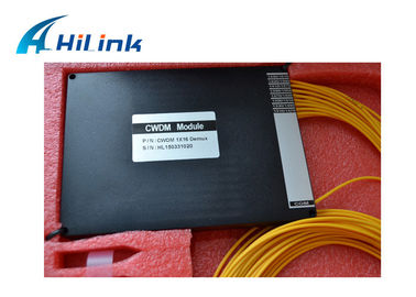 Einzelner Mehrfachkoppler der Faser-CWDM, 8 Kanal Mux-Optik-Ausrüstung mit ABS Kasten