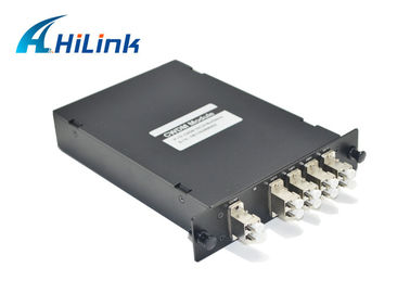 1x4 CH CWDM optisches Mux Duplex-/einzelne Faser-hoher Isolierungs-Vertrag Demux entworfen