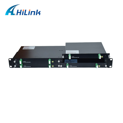 40G/100G LR ER Dual Fiber zu Single Fiber Converter ABS LGX 1U Rack LC SC FC UPC/APC