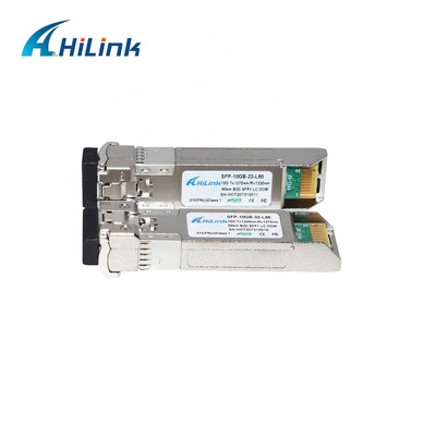10GBASE BIDI 1490/1550nm SFP+ 10G Ethernet Glasfaser-Transceiver Einzelne SFP+ BIDI 10G 80KM
