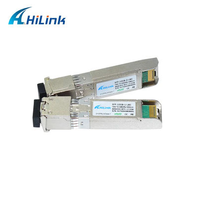10G-ZR4-80KM 10G BIDI Transceiver Modul 80KM 1490nm/1550nm SFP+ STM-64 WDM 8SFP+ SMF