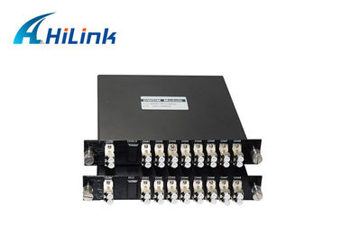 LGX-Kasten-Mehrfachkoppler-Demultiplexer optisches Mux Demux 1x8ch verdoppeln Faser-hohe Isolierung