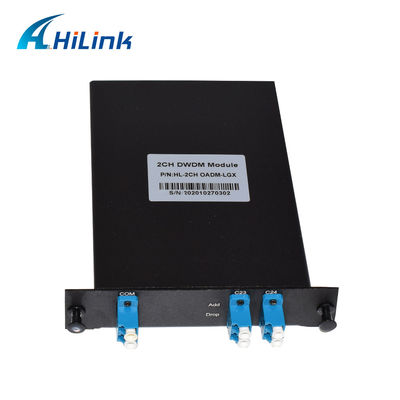 optische 1310nm 2ch addieren Tropfen-Mehrfachkoppler Dwdm addieren Oadm Mux Demux Dwdm