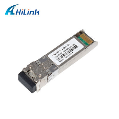 100KM DWDM DWSFP10G SFP+ Transceiver-Modul C60 1529.55nm 100km LC DOM