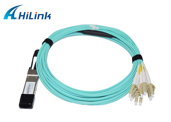 40G QSFP+ des Verbindungsstück-zur aktiven optischen Kabels 5M AOC VCSEL 8x LC Reihe