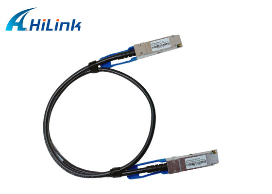 Direkte Befestigungs-kupfernes Kabel 26AWG passives Twinax HILINK QSFP56-200G-PCU1M QSFP MSA