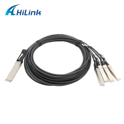 FCC DAC Passive Copper Cable 56Gbps PAM4 1M 2M 3M QSFP56 zu 4X50G SFP56